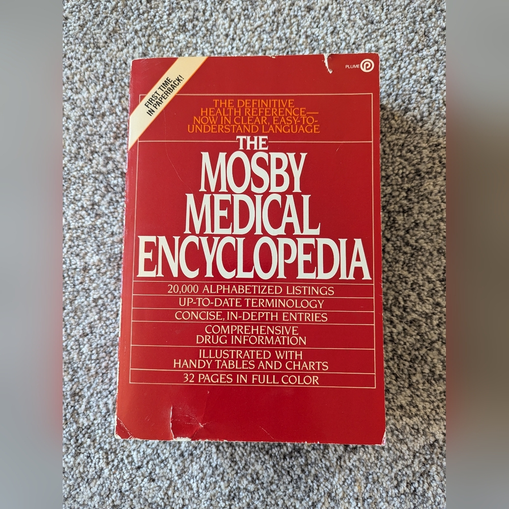 THE MOSBY MEDICAL ENCYCLOPEDIA By Kenneth N. Anderson & Lois E. Anderson